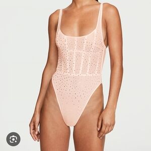 Victoria's Secret Pink Sparkle Chemise